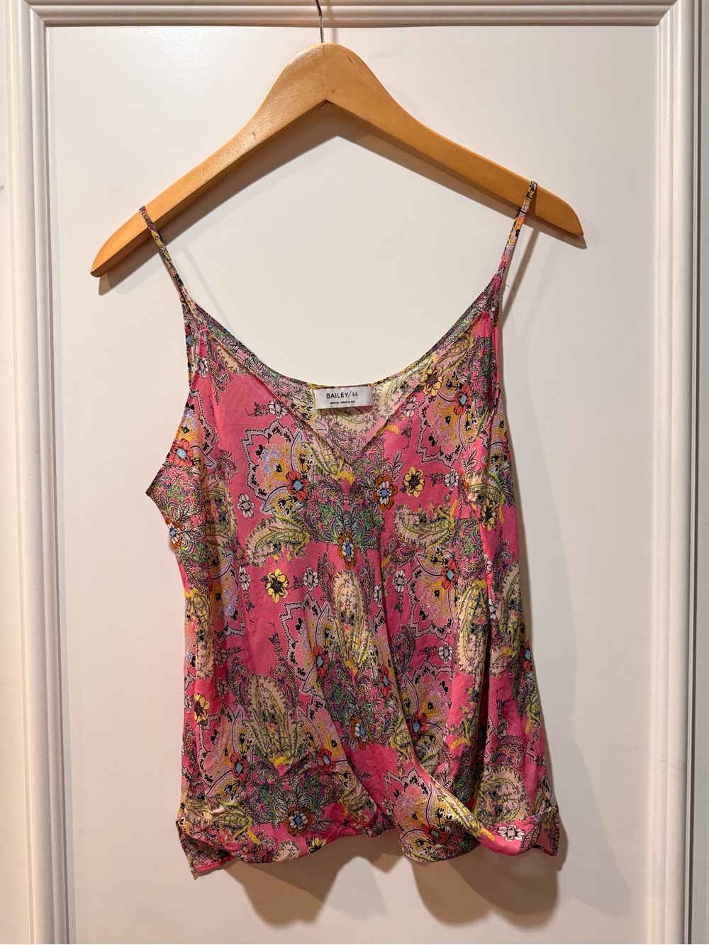Bailey 44 Tune In Pink Wildflower Camisole Tank